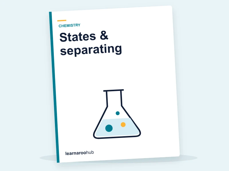 GCSE Chemistry (Edexcel) — Module 1: States & separating — e-learning module cover