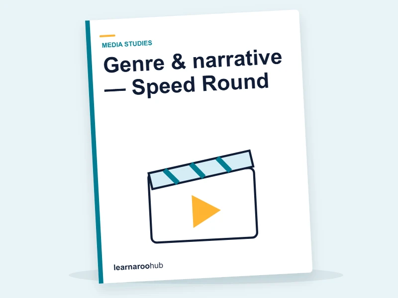 Genre & narrative — Speed Round — quiz cover