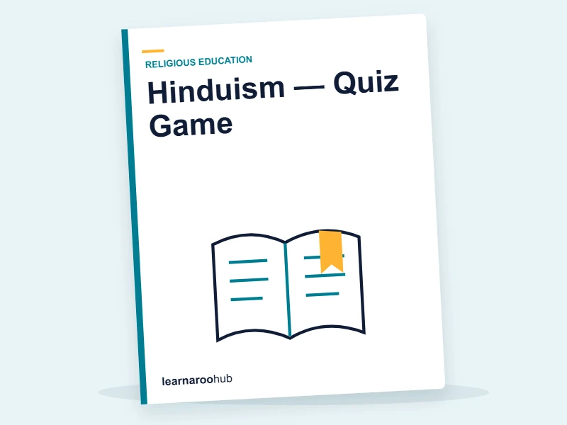 Hinduism — Quiz Game — quiz cover