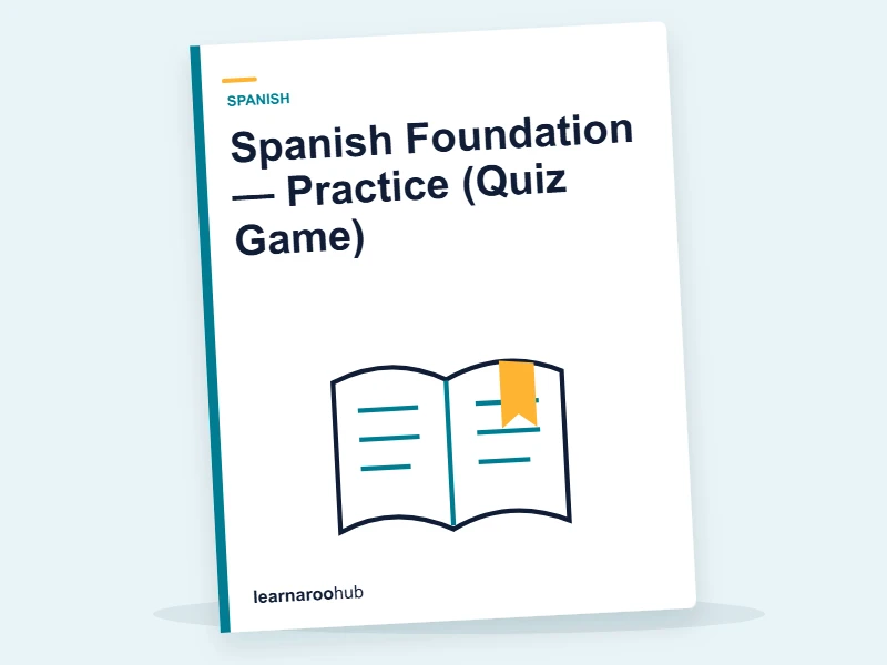 Spanish Foundation — Practice (Quiz Game) — quiz cover