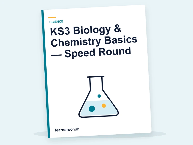 KS3 Biology & Chemistry Basics — Speed Round — quiz cover