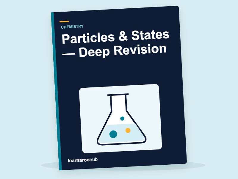 KS3 Chemistry: Particles & States — Deep Revision — activity book cover