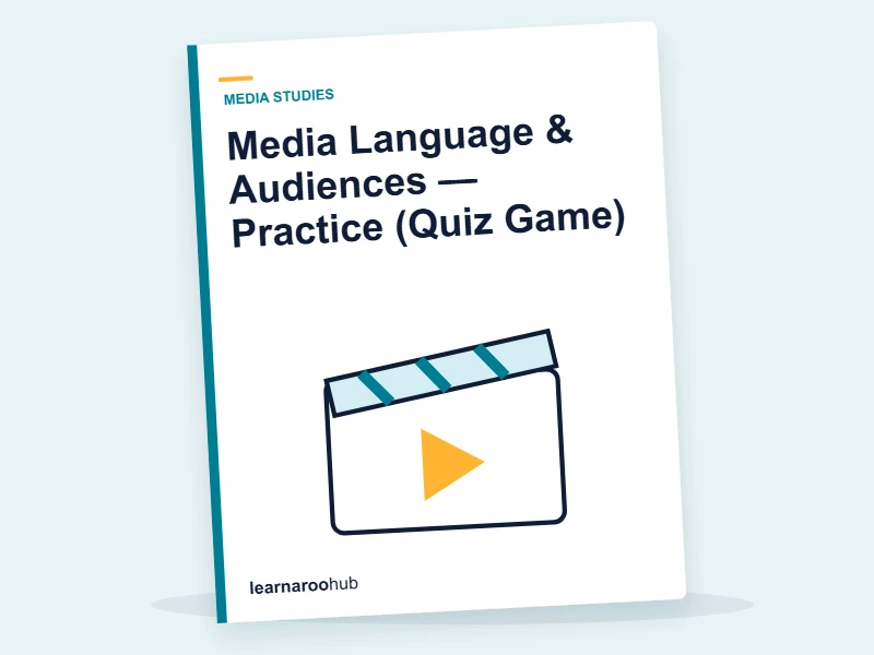 Media Language & Audiences — Practice (Quiz Game) — quiz cover
