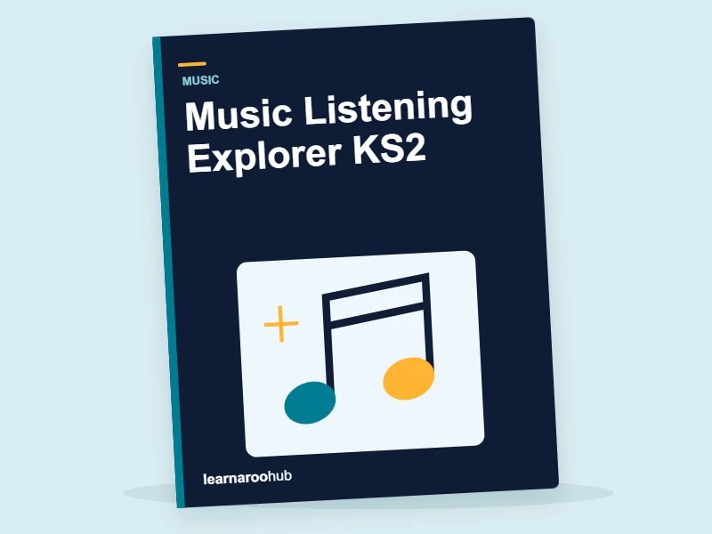 Music Listening Explorer KS2 — activity book cover
