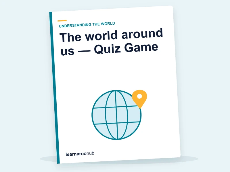 The world around us — Quiz Game — quiz cover