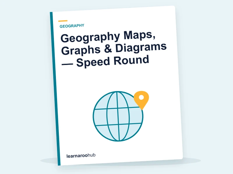 Geography Maps, Graphs & Diagrams — Speed Round — quiz cover