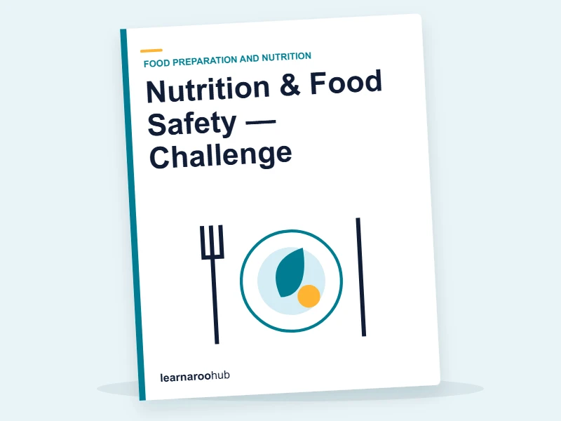 Nutrition & Food Safety — Challenge — quiz cover