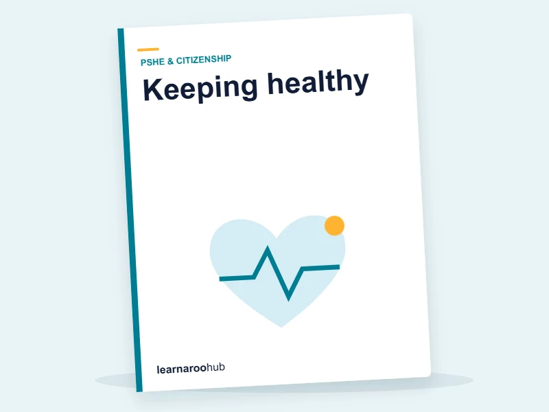 KS1 PSHE — Module 3: Keeping healthy — e-learning module cover