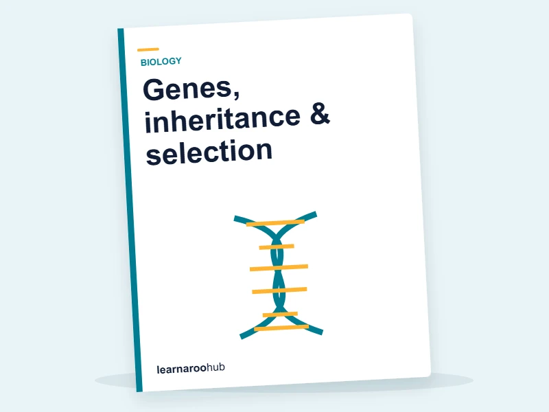 GCSE Biology (OCR) — Module 5: Genes, inheritance & selection — e-learning module cover