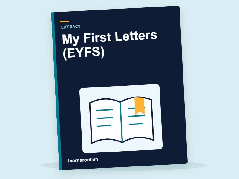 My First Letters (EYFS) — activity book cover