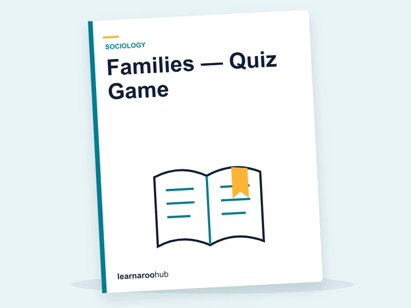 Families — Quiz Game — quiz cover