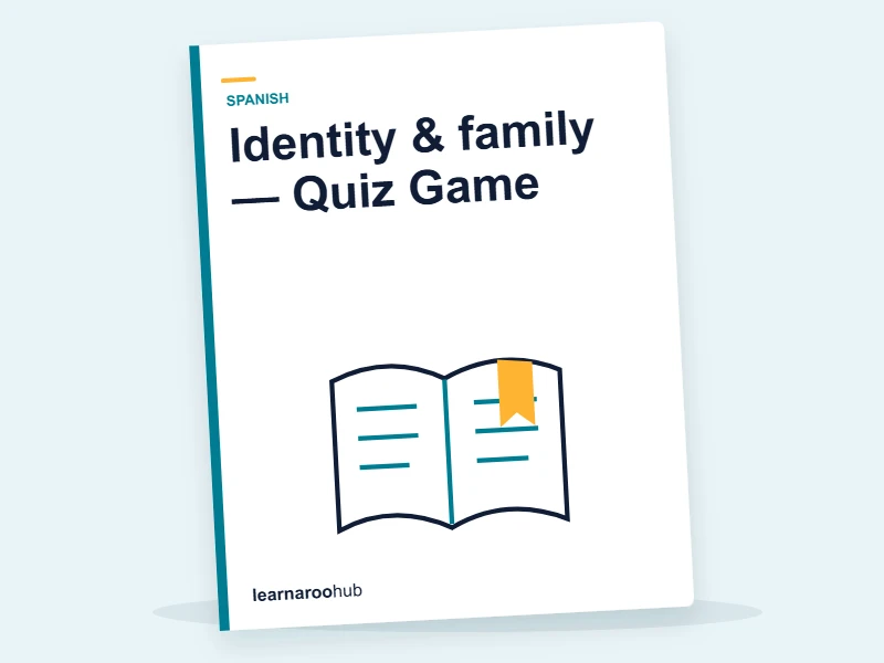 Identity & family — Quiz Game — quiz cover