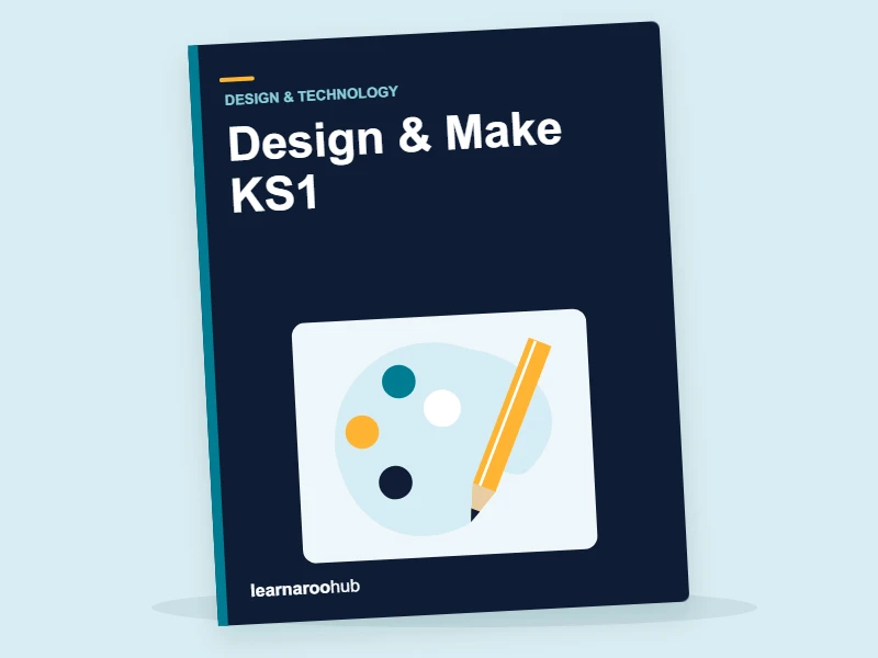 Design & Make KS1 — activity book cover