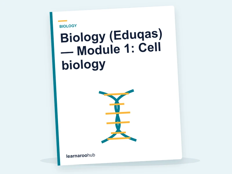 Biology (Eduqas) — Module 1: Cell biology — e-learning module cover