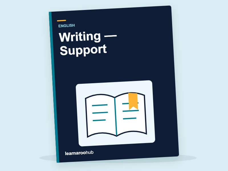 KS3 English: Writing — Support — activity book cover