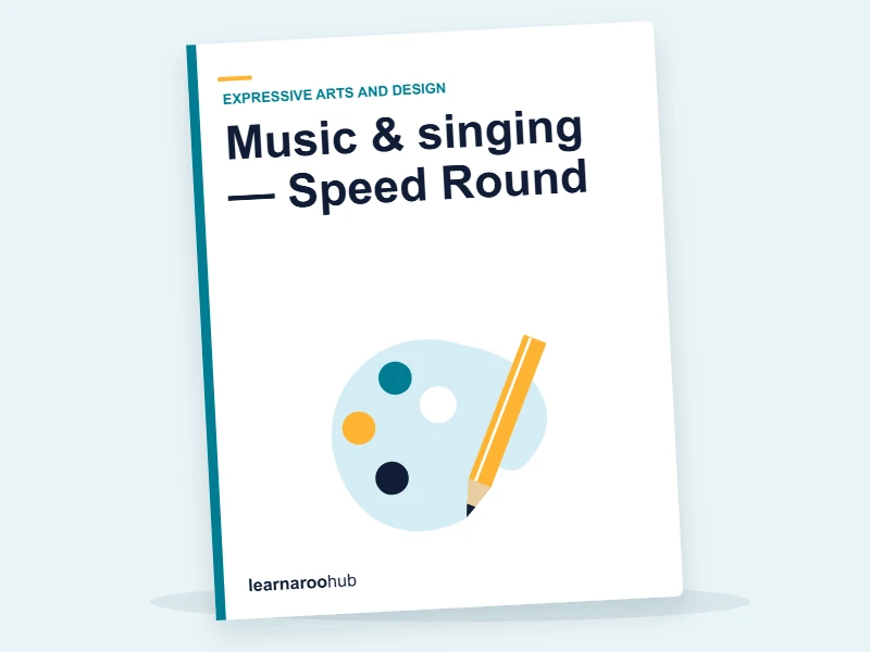 Music & singing — Speed Round — quiz cover