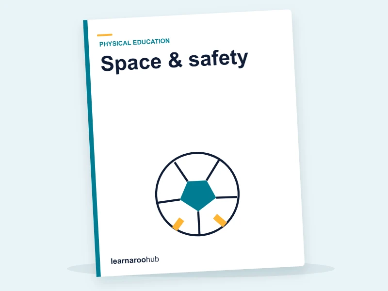 KS1 Physical Education — Module 6: Space & safety — e-learning module cover