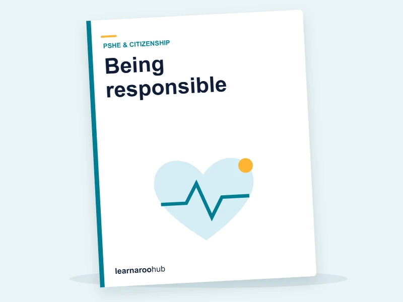 KS1 PSHE — Module 6: Being responsible — e-learning module cover