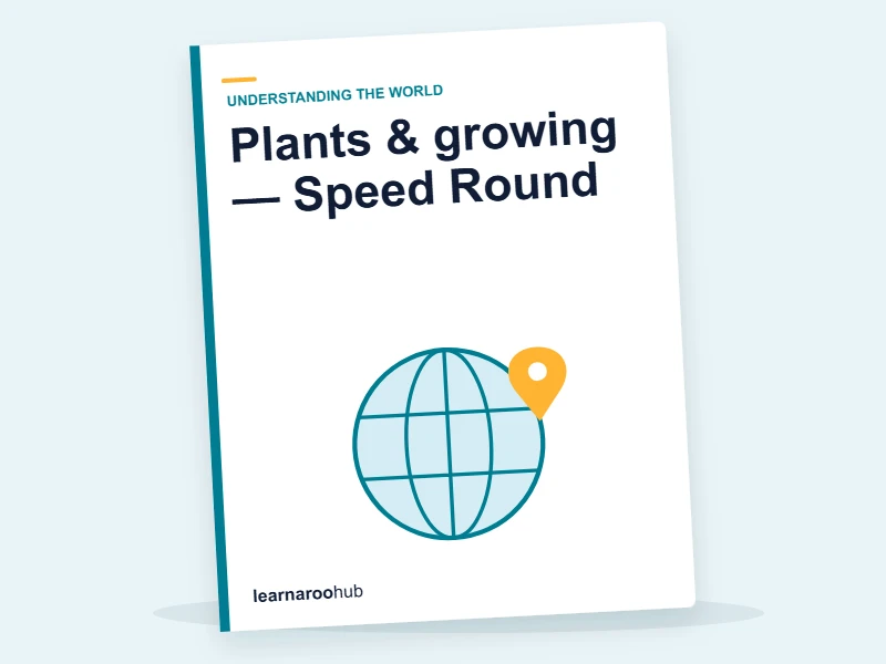 Plants & growing — Speed Round — quiz cover