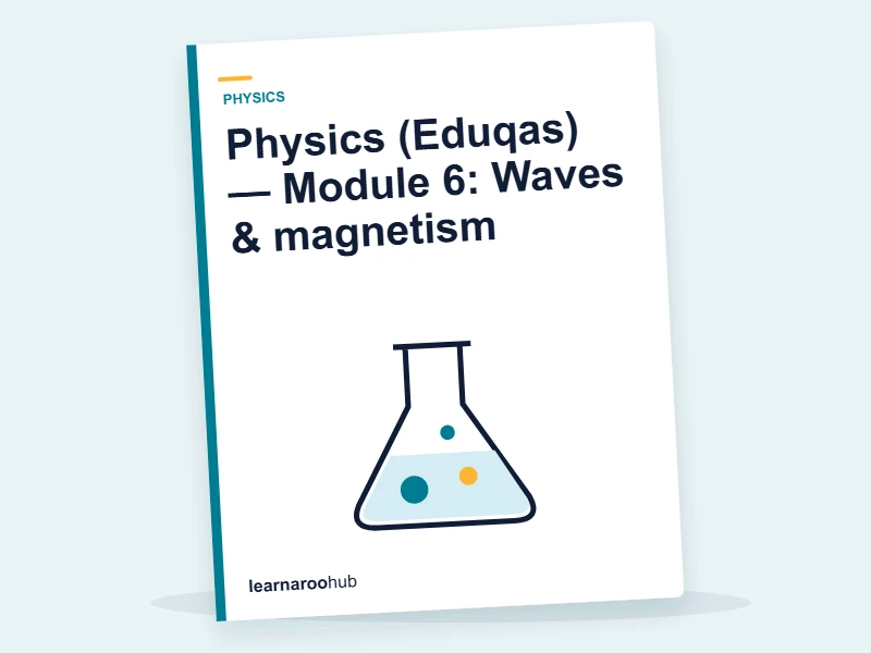 Physics (Eduqas) — Module 6: Waves & magnetism — e-learning module cover