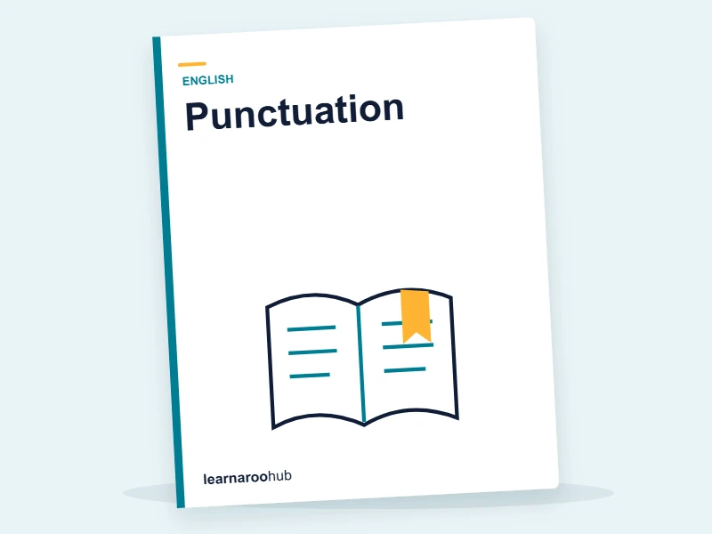 KS3 English — Module 2: Punctuation — e-learning module cover