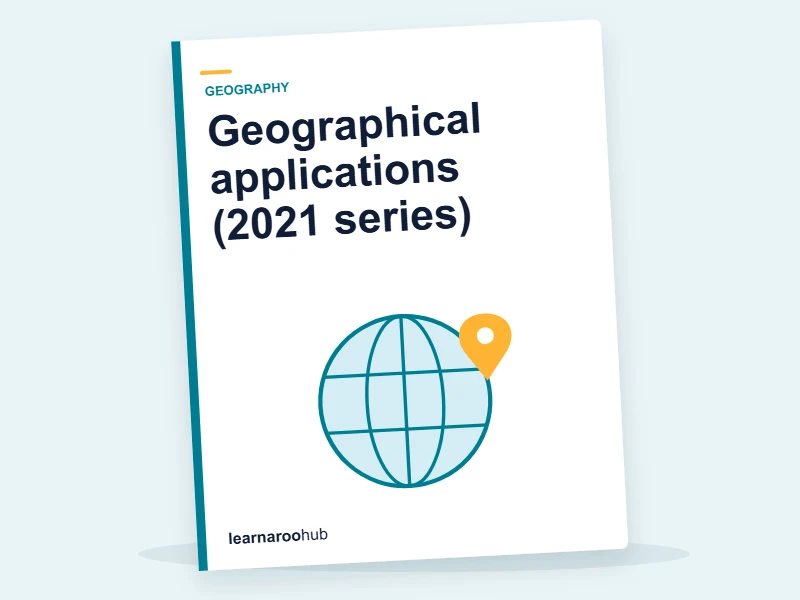 GCSE Geography (AQA 8035) — Paper 3: Geographical applications (2021 series) — mock practice paper cover