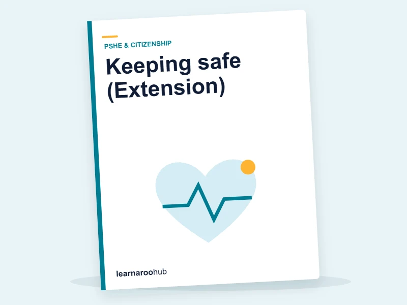 KS1 PSHE — Module 4: Keeping safe (Extension) — e-learning module cover