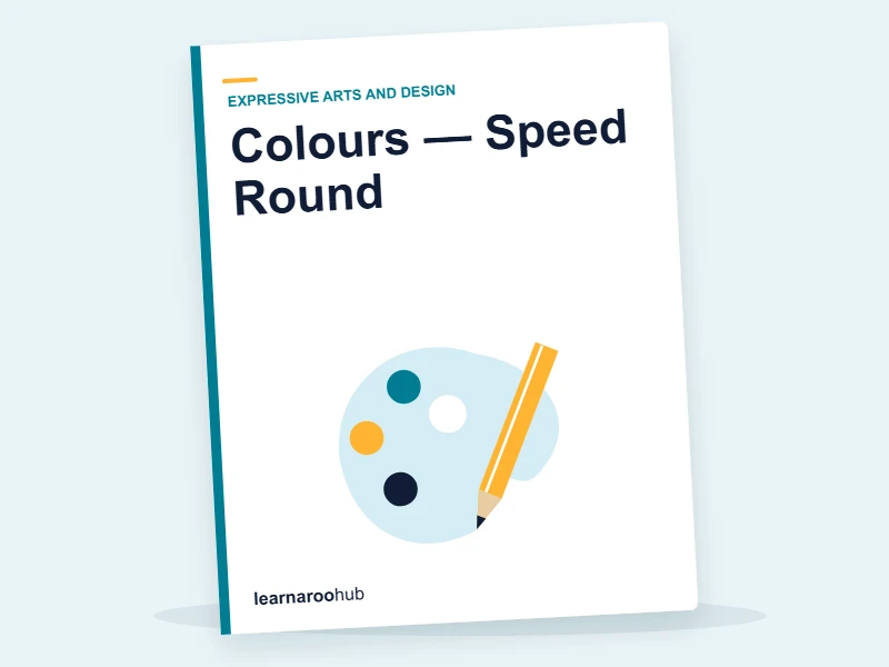 Colours — Speed Round — quiz cover