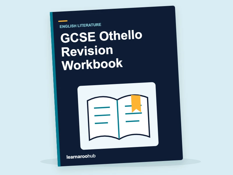 GCSE Othello Revision Workbook — activity book cover
