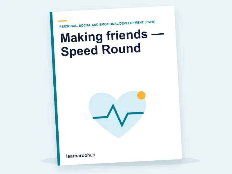 Making friends — Speed Round — quiz cover