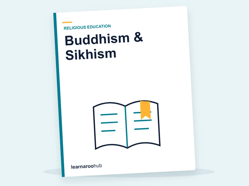 KS3 RE — Module 5: Buddhism & Sikhism — e-learning module cover