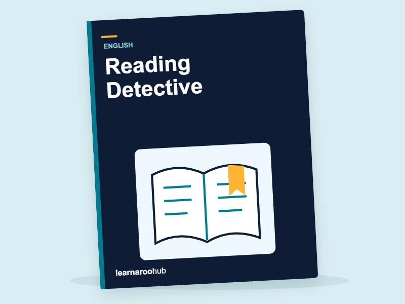 Reading Detective — activity book cover