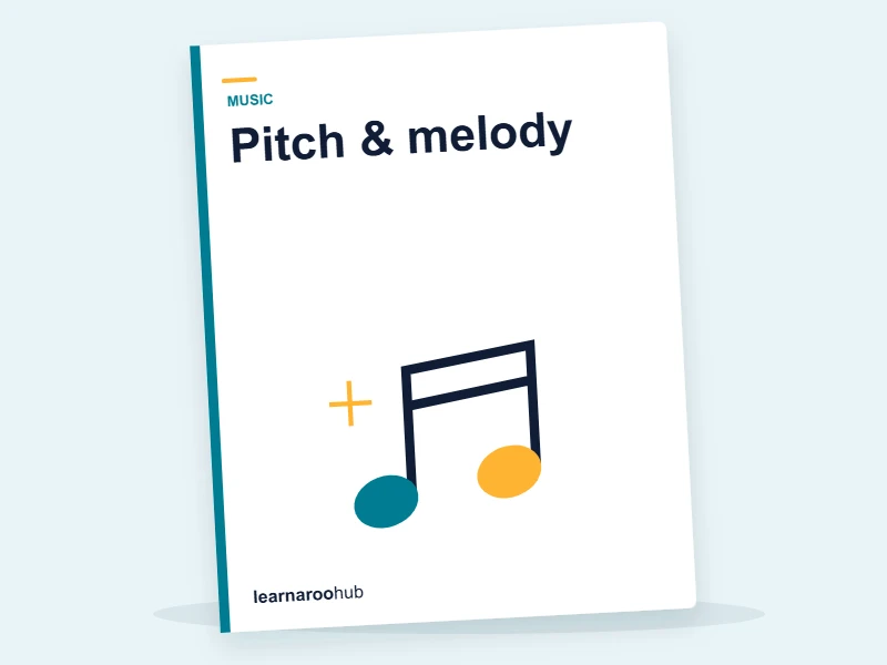 KS2 Music — Module 2: Pitch & melody — e-learning module cover