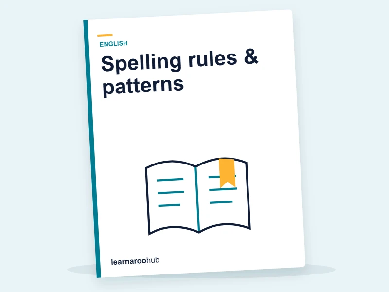 KS2 GPS — Module 5: Spelling rules & patterns — e-learning module cover