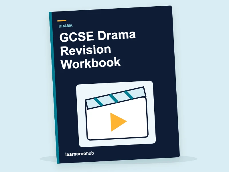 GCSE Drama Revision Workbook — activity book cover