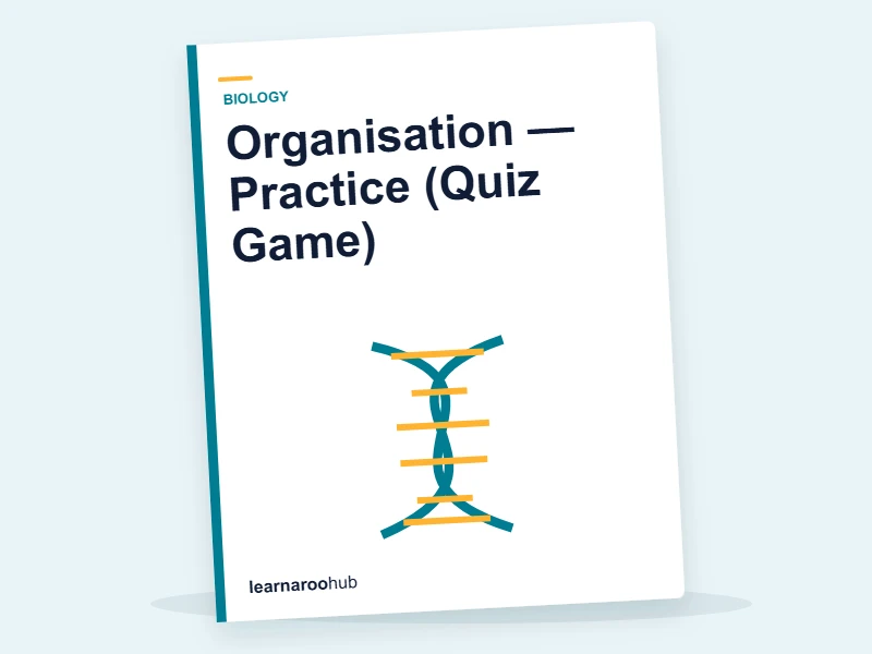 Organisation — Practice (Quiz Game) — quiz cover