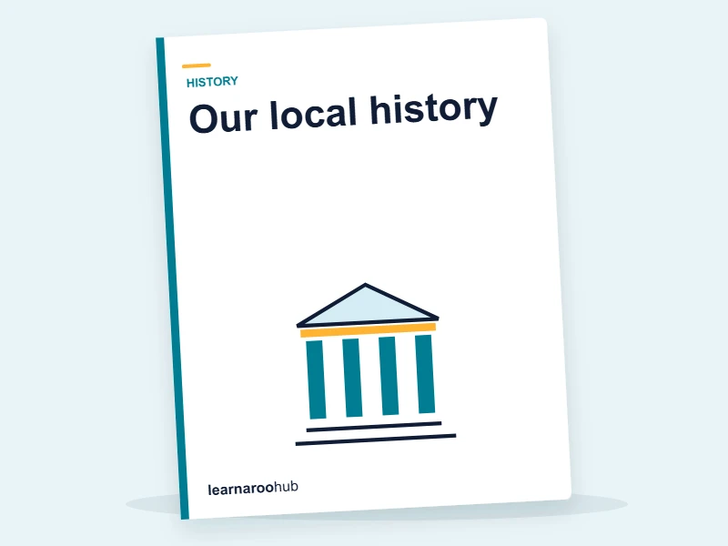 KS1 History — Module 6: Our local history — e-learning module cover