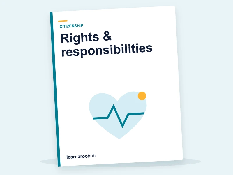 KS3 Citizenship — Module 3: Rights & responsibilities — e-learning module cover