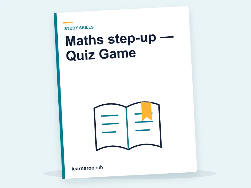 Maths step-up — Quiz Game — quiz cover
