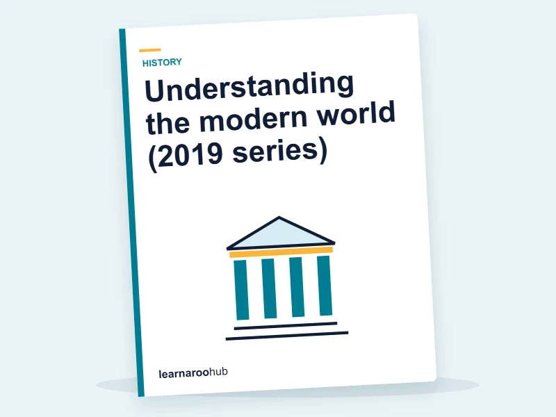 GCSE History (AQA 8145) — Paper 1: Understanding the modern world (2019 series) — mock practice paper cover