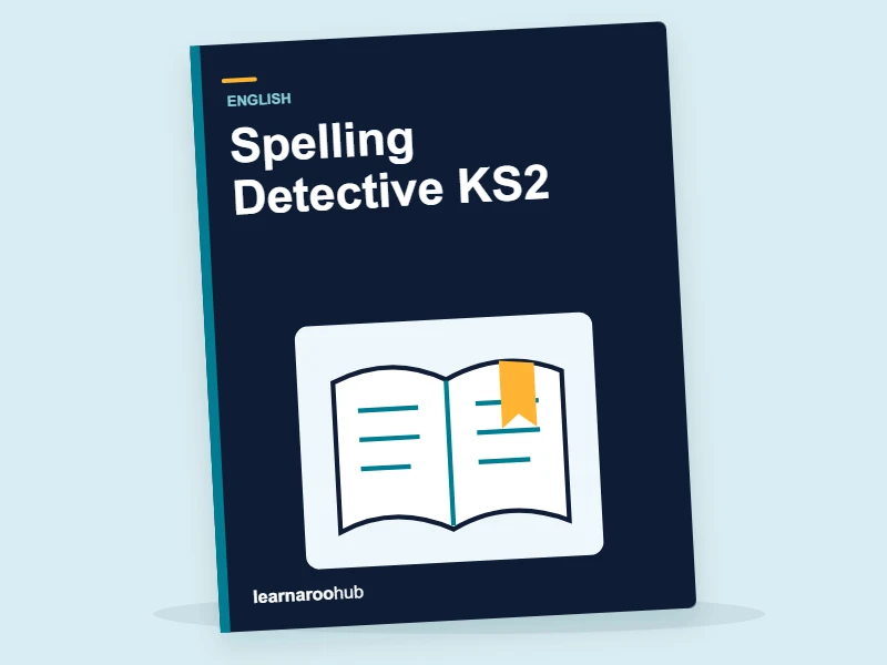 Spelling Detective KS2 — activity book cover