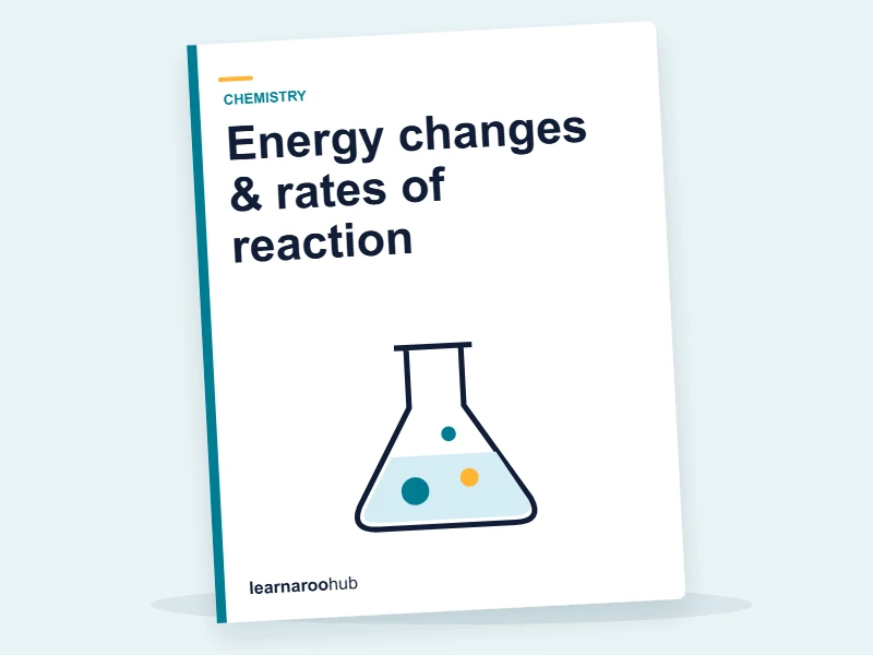 GCSE Chemistry — Module 4: Energy changes & rates of reaction — e-learning module cover