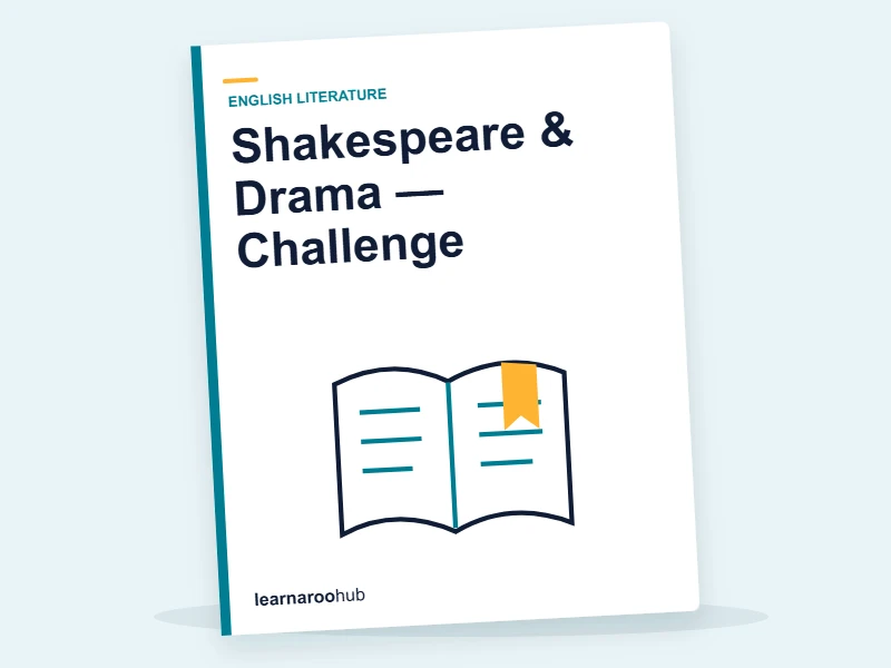 Shakespeare & Drama — Challenge — quiz cover