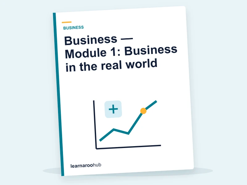 Business — Module 1: Business in the real world — e-learning module cover