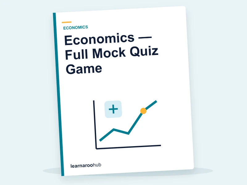 Economics — Full Mock Quiz Game — quiz cover