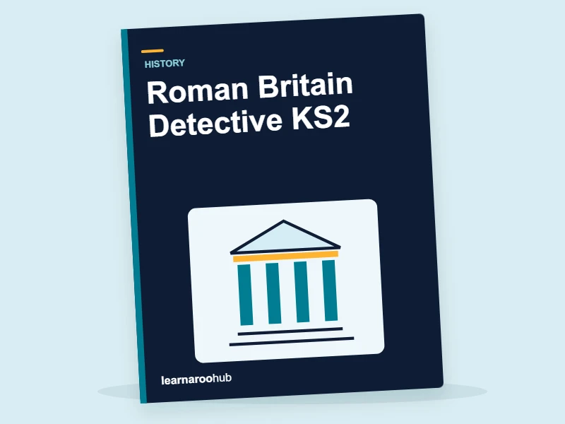 Roman Britain Detective KS2 — activity book cover