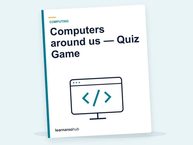 Computers around us — Quiz Game — quiz cover