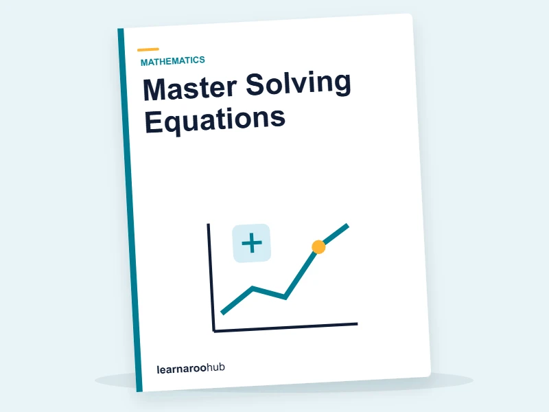 Master Solving Equations — e-learning module cover