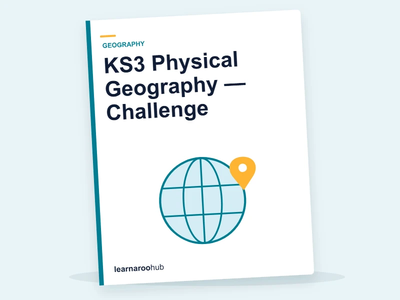 KS3 Physical Geography — Challenge — quiz cover