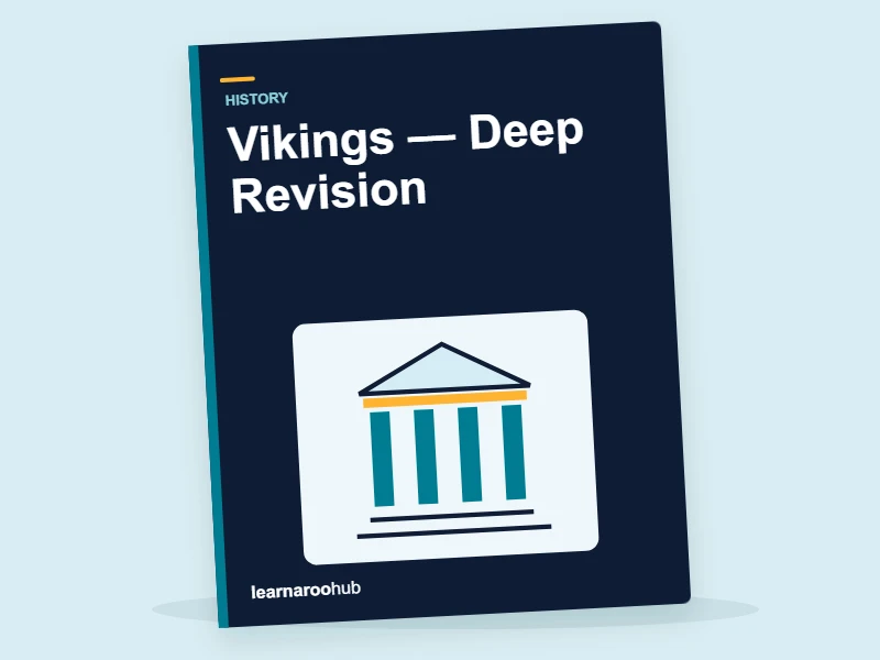 KS2 History: Vikings — Deep Revision — activity book cover